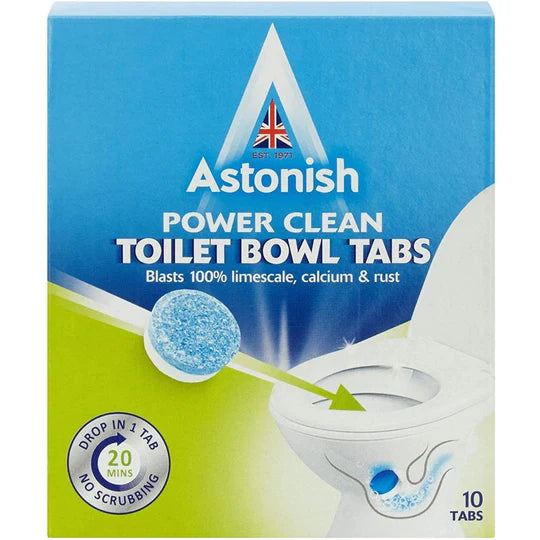 Astonish Power Clean 8 Toilet Tabs 09/24 (Clearance) | Affordable & Durable - Product Image Astonish Power Clean 8 Toilet Tabs 09/24 (Clearance) | Affordable & Durable - Product Image
